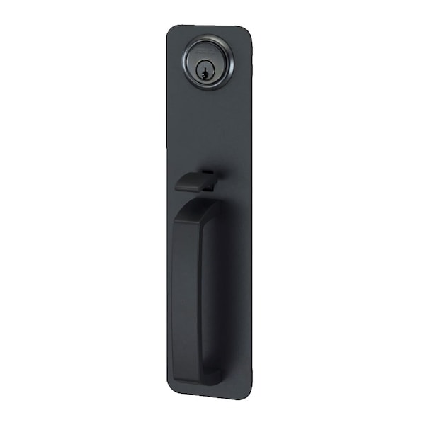 Von Duprin Grade 1 Exit Device Trim, Classroom Auxiliary Thumbturn Control, Thumbpiece Pull, Flat Black Coated 230TP 622 - main